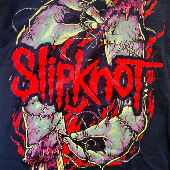 Doublesided Slipknot Band T-Shirt - Picture 1 of 2